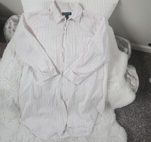 Ralph Lauren Button Night Gown Medium